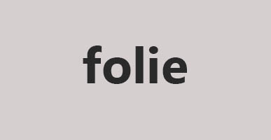 FOLIE DO PAKOWANIA